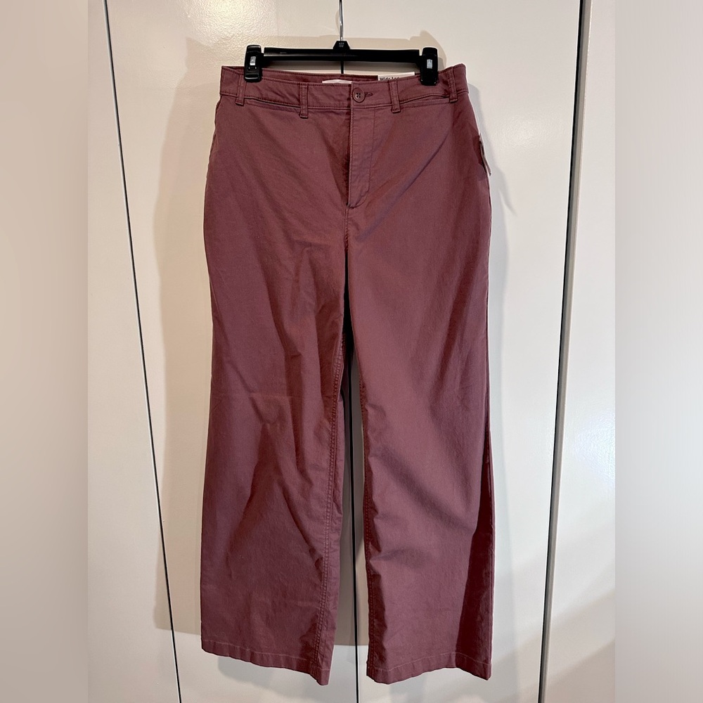 Old Navy Mauve Wide leg pants